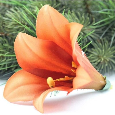 Vazbová lilie velká - oranžová tmavá - VL0746