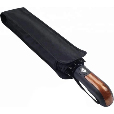 Origin Outdoors Wind-Trek Компактен ветроустойчив чадър M Black (020164)