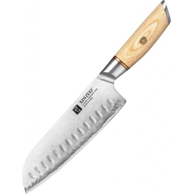 XinZuo Santoku nůž Lan B37S 7"