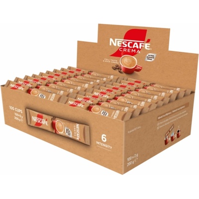 Nescafé Classic Crema Stick instantní porcovaná káva 100 ks