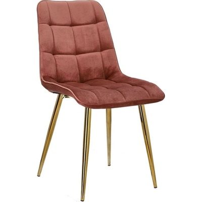 Intesi Plaid růžová / zlatá