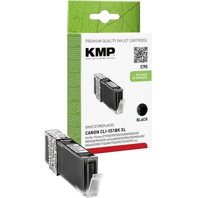 KMP Canon CLI-551BK - kompatibilní