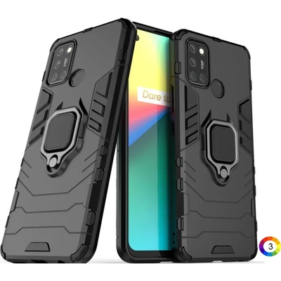 OPPO Realme 7i Удароустойчив Ring Holder Калъф и Протектор