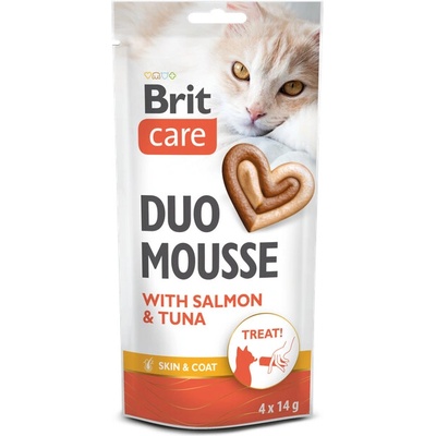 Brit Care Cat Creamy Duo Mousse with Salmon and Tuna 4 x 14 g