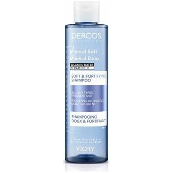 VICHY Dercos Mineral Soft jemný posilňujúci šampón 200 ml