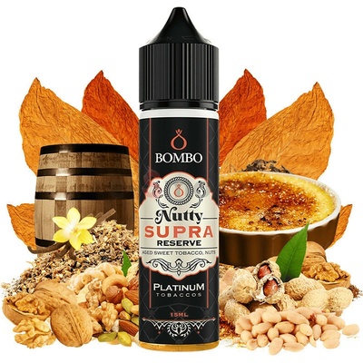 Bombo Platinum Tobaccos Shake & Vape Nutty Supra Reserve 15 ml