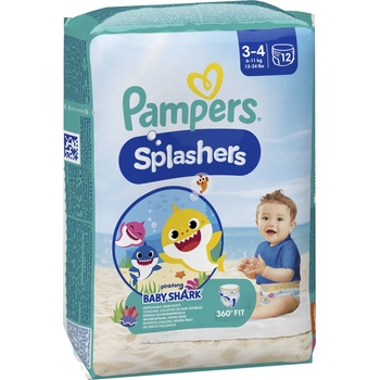 Pampers Splashers Ушни пелени 6-11kg Midi 3-4 (12бр) (81666974)