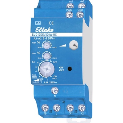 Eltako 21100810 stmívač na DIN lištu modrá