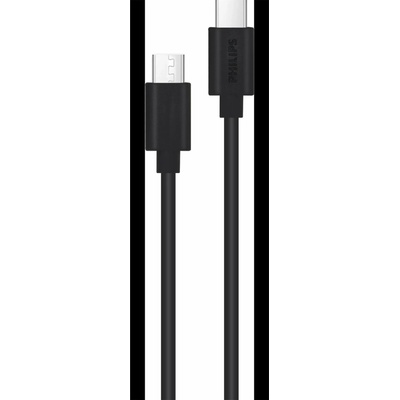 Philips DLC3104C/00 USB-C to USB-C, 1,2m, černý