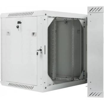 Lanberg rack cabinet 19 double-section wall-mount 12U - 600x600 for self-assembly (WF02-6612-10S)