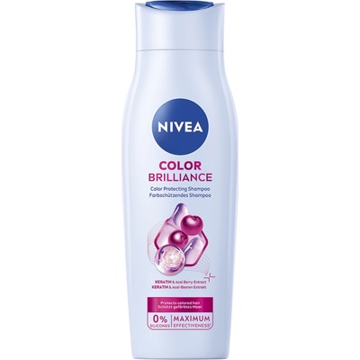 Nivea Šampón pre žiarivú farbu vlasov Color Care & PČervenáect 250 ml