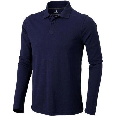 Elevate Oakville Long Sleeve Polo biele