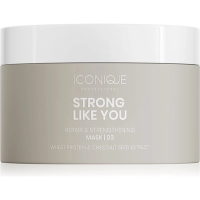 Iconique STRONG LIKE YOU Repair & Strengthening регенерираща маска за увредена коса 200ml