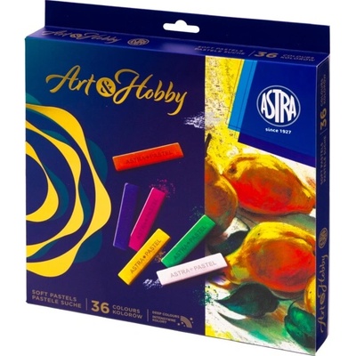 Art&Hobby suchý pastel hranatý 36 ks