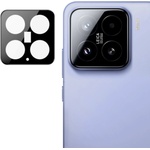 Techsuit Протектор на камерата за Xiaomi 15 - Пълно стъкло на камерата - Черен