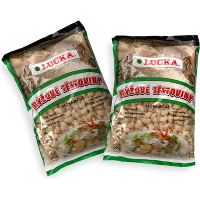 Lucka rýžové těstoviny bezlepková kolinka 300 g