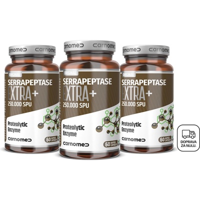Serrapeptase Extra 250.000SPU 3 x 60 kapsúl