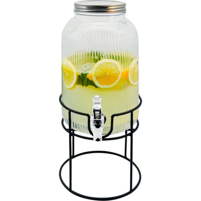 Adler Диспенсър за напитки Adler AD 6742, 4 л, Натриево-калциево стъкло, Стойка, Прозрачен (AD 6742)