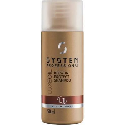 System Professional LuxeOil Keratin Protect Shampoo 50 ml