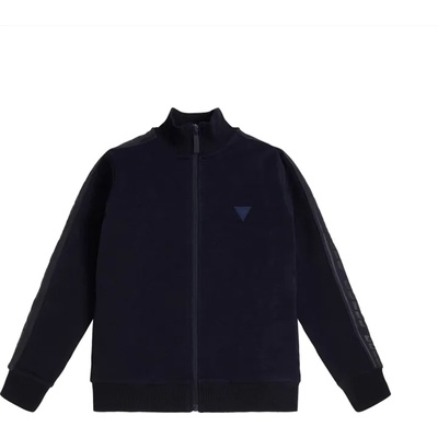 GUESS Едноцветен суичър за момче в тъмно синьо Guess