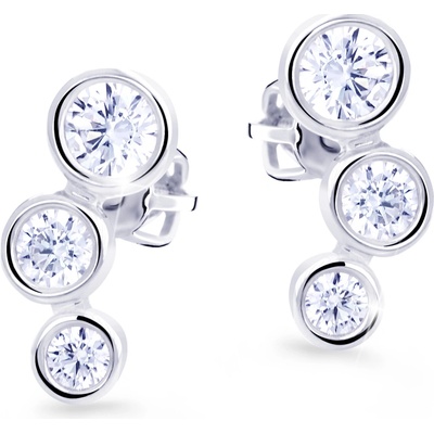 Cutie Jewellery - diamonds Náušnice DZ8030 ze zlata s diamanty