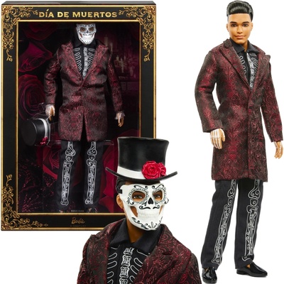 Mattel Zberateľská bábika Ken Día de Muertos, edícia 2026