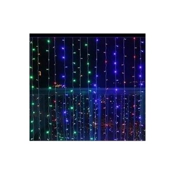Voltronic Vánoční osvětlení světelný závěs 3x6 m barevná 600 LED M59984