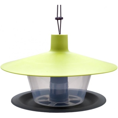 Plastia krmítko pro ptáky Finch zelená střecha + antracit 28x17 cm – Zboží Dáma