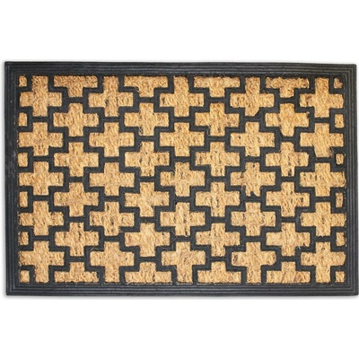 Kinekus Criss Cross kokosové vlákno guma 60 x 40 cm
