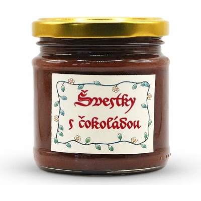 Madlina Zavařovna Slivková ovocná nátierka s čokoládou - 200 ml