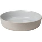 Blomus (Германия) Купа за салата blomus sablo керамична - Ø28 см - цвят светлосив (blomus 64161)