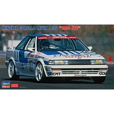 Hasegawa Minolta Corolla Levin AE92 1988 JTC 1:24