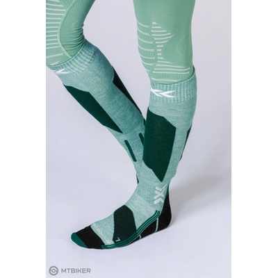 X-Socks X-Bionic SKI DISCOVER OTC dámske lyžiarske ponožky zelená