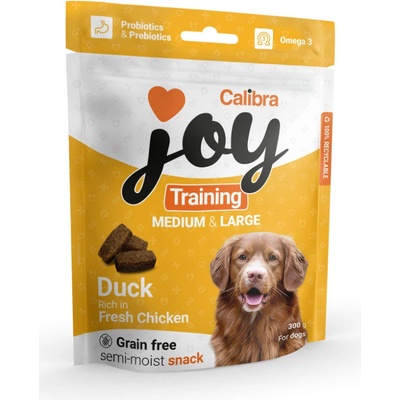 Calibra Joy Dog Training Medium & Large Duck with Chicken 300 g