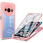 Techsuit Калъф за Xiaomi Redmi A3 / Redmi A3x + Протектор - ColorVerse 360 Series - розов (KF2326878)