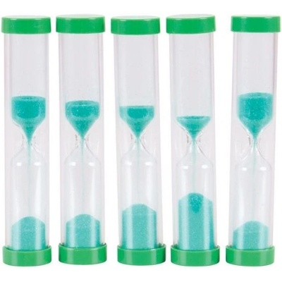 Bigjigs Toys Přesýpací hodiny 1 minuta 1 ks zelené – Zboží Dáma