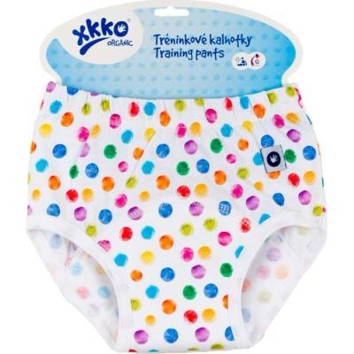 XKKO Tréningové nohavičky Organic Watercolor Polka Dots L