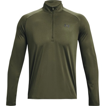 Image 1 of Under Armour Tech ½ Zip Long Sleeve Mens - Marine OD Green