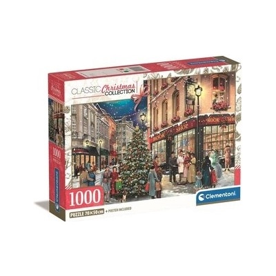 Puzzle Compact Box - A Christmas Stroll 2024, 1000 ks