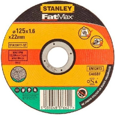 Stanley Řezný kotouč 125 x 22,2 x 1,6 mm STA32617
