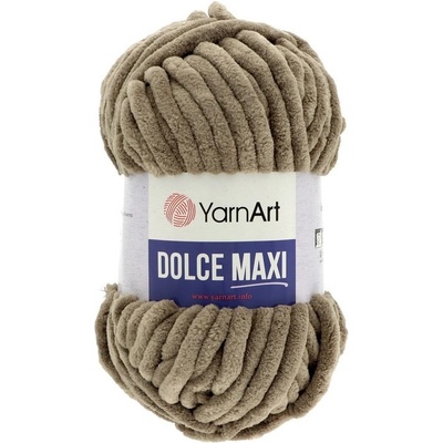 YarnArt Dolce Maxi 754 tmavo hnedá