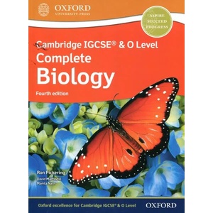 Cambridge IGCSE (R) & O Level Complete Biology: Student Book Fourth Edition (ISBN: 9781382005760)
