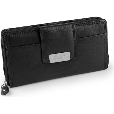 dámská peněženka kožená 2 černá
