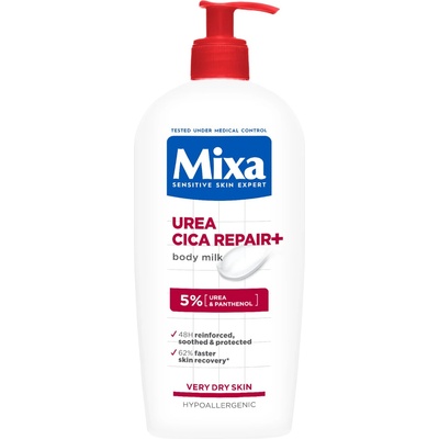 MIXA мляко за тяло, Urea Cica Repair+, 400мл
