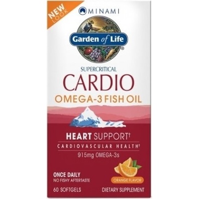 Garden of Life Minami Cardio Omega-3 60 kapsúl pomeranč