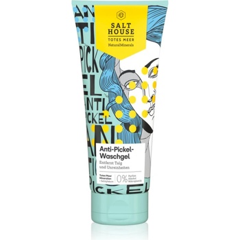 Salt House Natural Minerals Anti-pimple Skin Care почистващ и премахващ грима гел против акне 250ml