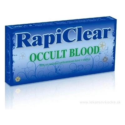 Rapiclear Occult Blood test 1 ks