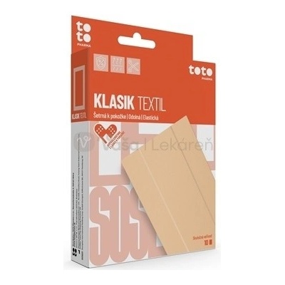 TOTO Klasik Textil Textilná náplasť 10 ks