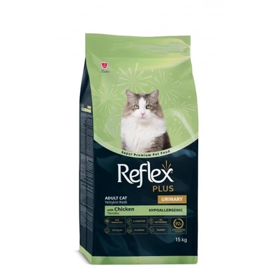 Lider Pet Food Urinary Chicken Adult Cat - Пълноценна храна за израснали котки от всички породи с пилешко и с грижа за уринарния тракт 15 кг