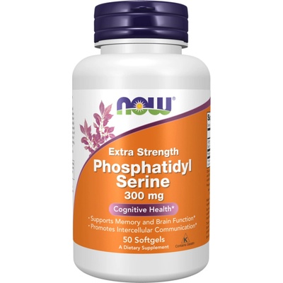 Now Foods Fosfatidylserín 300 mg 50 kapsúl
